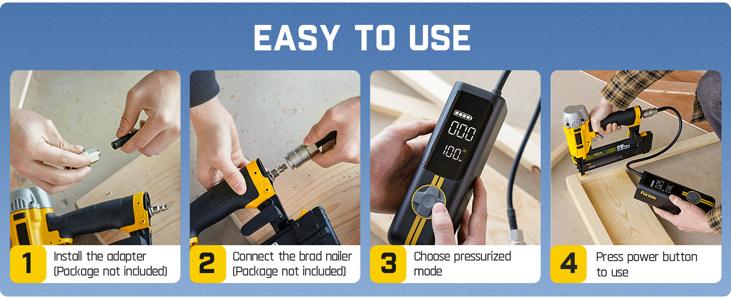 Fanttik X8 APEX™ Tire Inflator Portable Air Compressor, 2X Faster Inflation, 150PSI Cordless Tire Inflator with LCD Dual Screen, Suitable for MPV, Car, E-Bike, Motorcycle, For up to 26.3 Inch Tire