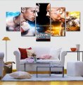 2016 new 5 piece for john seine trees modern home wall decor canvas picture art hd print painting on canvas artworks