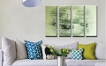 sell 4pcs abstract hand painted home wall decor art oil painting on canvas for living room