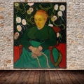 vincent van gogh la berceuse hand painting oil painting on canvas home decor 40x50cm