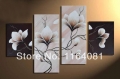 oil painting on canvas hand made promotion flower vine high q. abstract landscape wall decor 4pcs/set no framed