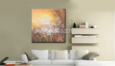 abstract flower hand painted oil painting on canvas tds-cx171---60x60cm