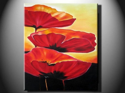 abstract flower hand painted oil painting on canvas tds-cx473---50x60cm