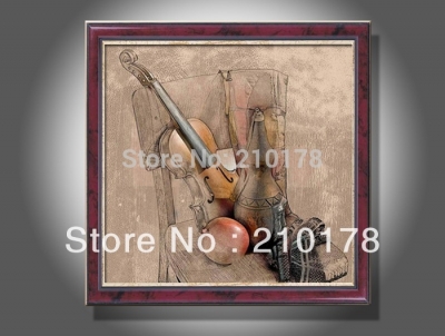 dl (2) hand-painted artwork flowers still life oil-paintings on canvas decorative oil painting