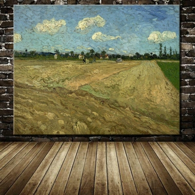 30x40cm hand made vincent van gogh reproduction landscape oil painting on canvas art for home or el decor