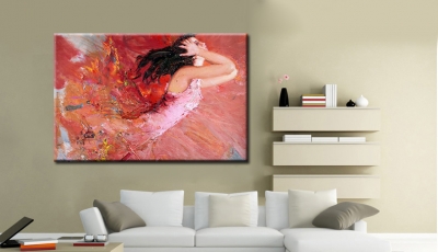 abstract figure hand painted oil painting on canvas tds-cx327---60x90cm