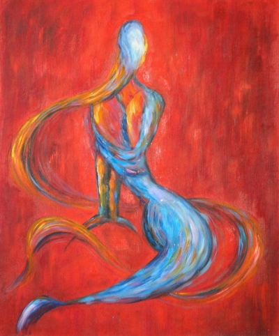 abstract figure hand painted oil painting on canvas tds-cx374---50x60cm