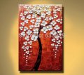 abstract flower hand painted oil painting on canvas tds-cx202