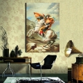 abstract oil painting napoleon hand-painted painting oil painting on canvas home decorative