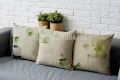 - creative geometric animal fresh decorative cushion covers 3pcs cotton linen pillow cover 45cm*45cm home decor