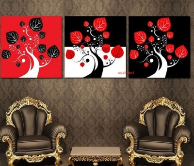 handmade 3pcs paintings sell modern wall painting home decorative art picture paint on canvas pictures for bedroom