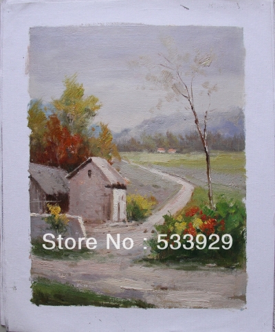 landscape hand painted oil painting on canvas tds-img2384 12x16 inch