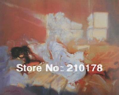 whole oil painting nude sexy woman modern wall decor art oil painting hand-painted df-032