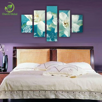 2015 multi combination modern prints flower oil painting cuadros canvas art flowers wall pictures for living room unframed