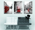 3 piece sell modern wall painting london landscape home decorative art picture paint on canvas prints