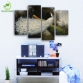 multi combination modern printed animal peacock oil canvas painting wall art peafowl maurya cuadros pictures unframed pf1070