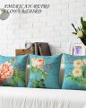 vintage crown royal pillow cushion capa almofada decorativa flower couch pillow cases