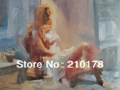 whole oil painting nude sexy woman modern wall decor art oil painting hand-painted df-096 figure study