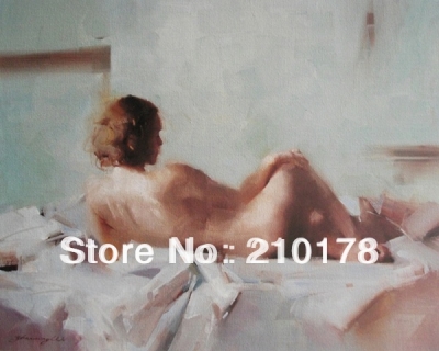 whole oil painting nude sexy woman modern wall decor art oil painting hand-painted df-112 eve