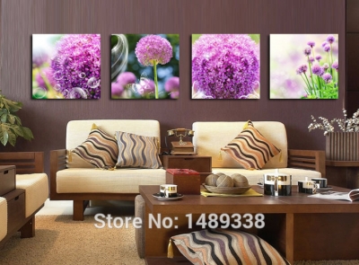 framed 3 pieces sell modern wall painting lavender decor decorative art picture paint on canvas prints