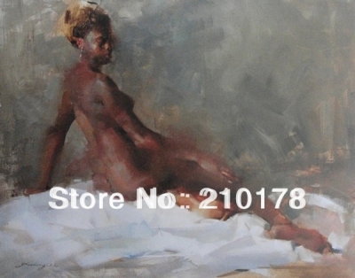 whole oil painting nude sexy woman modern wall decor best art oil painting hand-painted df-043