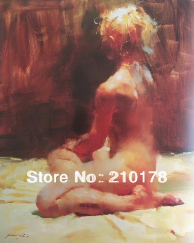 whole oil painting nude sexy woman modern wall decor best art oil painting hand-painted df-052