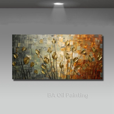 wall art hand painted abstract dancer oil painting tree home decorativos wall pictures for living room unframed hf0019