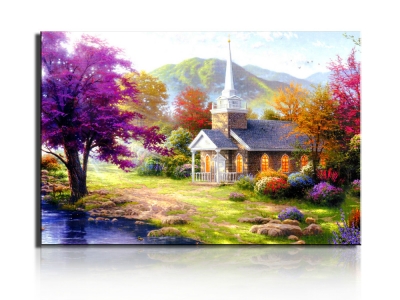 1 piece inside the mountain hut hd canvas print painting on canvas wall pictures