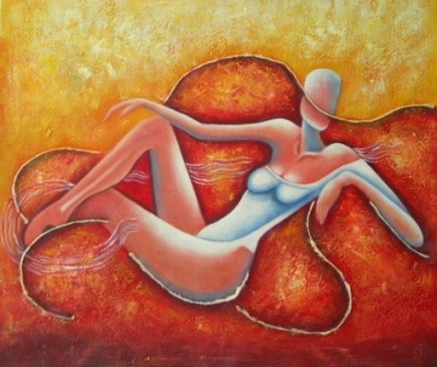 abstract figure hand painted oil painting on canvas tds-cx368---60x80cm