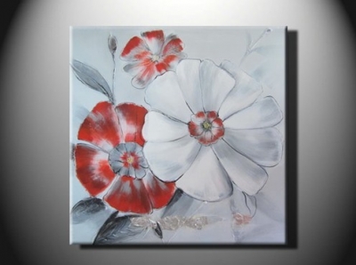 abstract flower hand painted oil painting on canvas tds-cx467---60x60cm