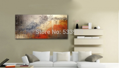 abstract hand painted oil painting on canvas tds-cx239---40x120cm