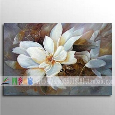 home decro indoor oil painting flower art paintings modern frameless paintings for living room decoration wall art pictures