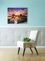 modern tds-hx002 classical illusion printed painting on canvas for home living room wall decoration