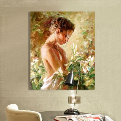 sexy lady hand painted painting oil painting on canvas oil painting for home decor wall decor