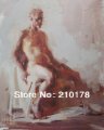 whole oil painting male nude modern wall decor best art oil painting hand-painted df-058