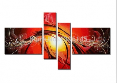 handmade modern oil painting on canvas wall art vans of the wall 4 piece canvas wall art