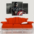 4 panels hd captain america postercanvas wall art picture home decoration living room canvas print modern painting delivery