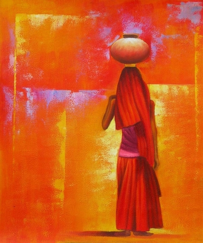 abstract figure hand painted oil painting on canvas tds-cx401---50x60cm