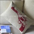 promotion cotton and linen grey cute tom and jerry throw pillow cushion cover pillowcase 30cm*50cm