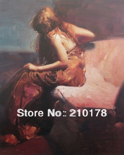 whole oil painting nude sexy woman modern wall decor art oil painting hand-painted df-073 shimmer