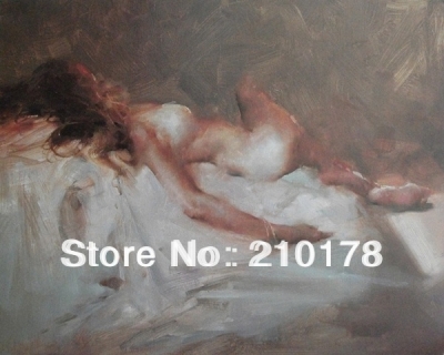 whole oil painting nude sexy woman modern wall decor best art oil painting hand-painted df-037