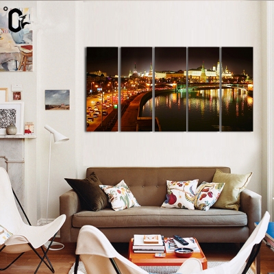 5pcs seaside oil painting painted painting oil painting on canvas home decorative art picture