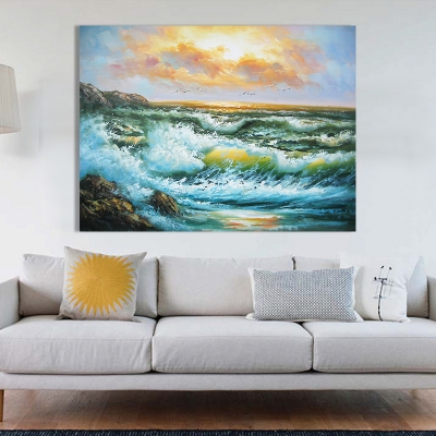 abstract oil painting hand-painted painting oil painting on canvas oil painting for home decor