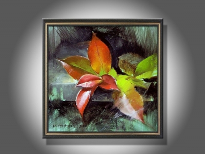 dc (14) hand-painted artwork flowers still life oil-paintings on canvas decorative oil painting