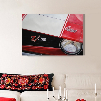 fashion realism car hand painted oil painting on canvas home decor wall decor