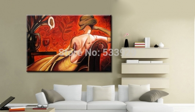 abstract figure hand painted oil painting on canvas tds-cx302---60x90cm