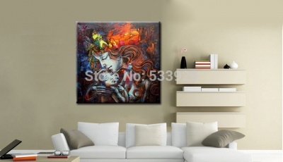 abstract figure hand painted oil painting on canvas tds-cx329---50x60cm