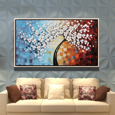 discount abstract oil painting trees hand-painted painting oil painting on canvas oil painting for home decor wall decor