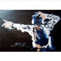 handmade modern abstract michael jackson dance picture oil painting on canvas wall art for home decoration craft paintings