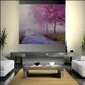 handpainted beautiful impressionist landscape modern oil paintings on canvas wall art pictures for living room home decoration